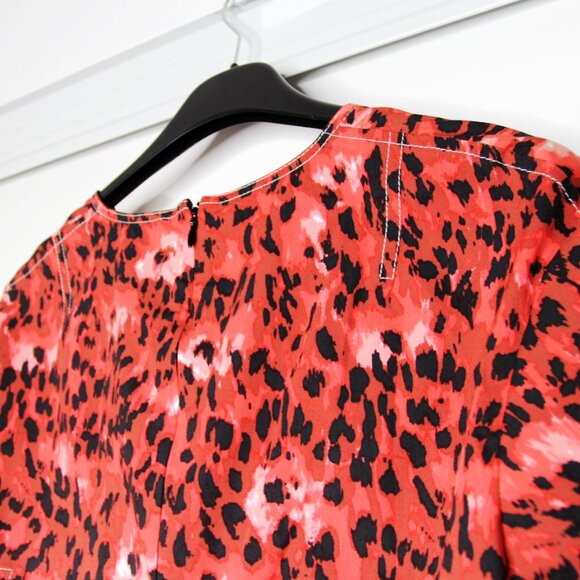 BNWT SS20 MARNI INDIAN ORANGE WILD POPLIN BLOUSE 46 - Picture 4 of 7